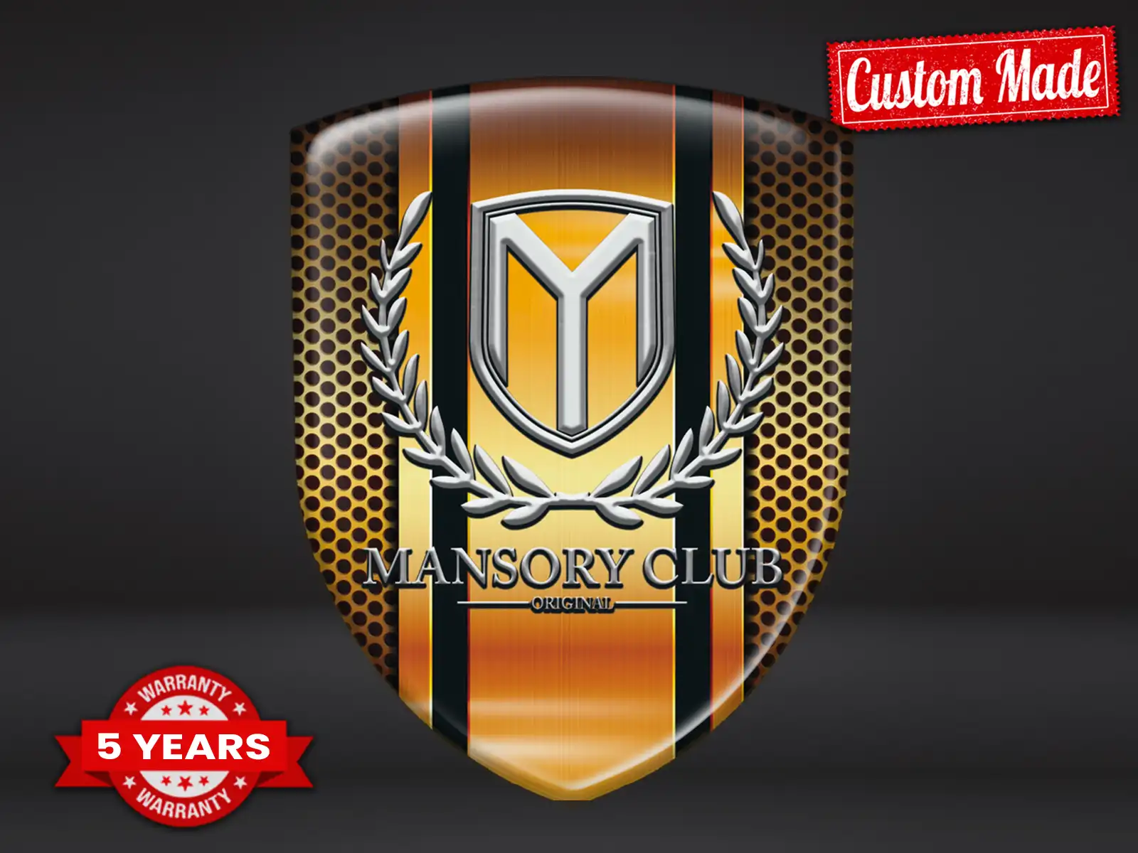 Mansory Logosticker Universal Anpassbar Pro Personalisierbar